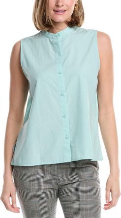 Eileen Fisher Eileen Fisher Mandarin Collar Shirt