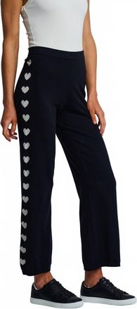 Lisa Todd Womens Love Track Pant In Black