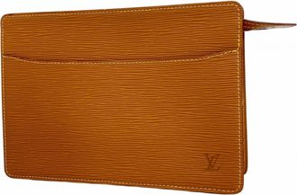 Louis Vuitton Gold Cipango Clutch Bag (Pre-Owned)