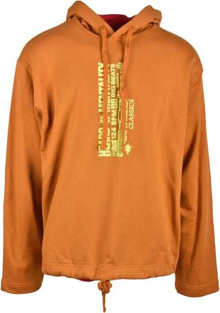 Diesel Orange Muted Cotton Sweatshirt