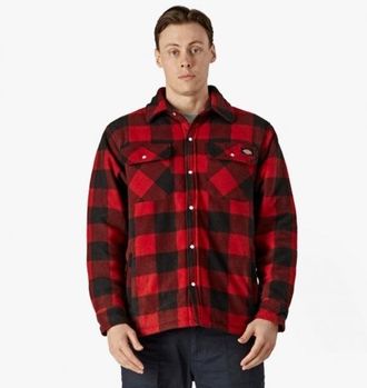 Dickies PORTLAND Heren Shirtjack Rood