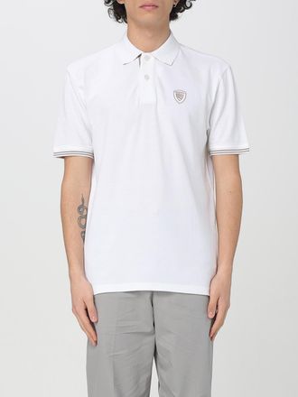 Blauer Polo in cotone con logo Blauer