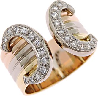 Cartier Yellow Gold (18K) Pink Gold (18K) White Gold (18K) Band Ring (Pre-Owned)