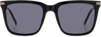 Fossil FOS 3152/G/S Asian Fit 807/IR Mens Sunglasses Black Size 56