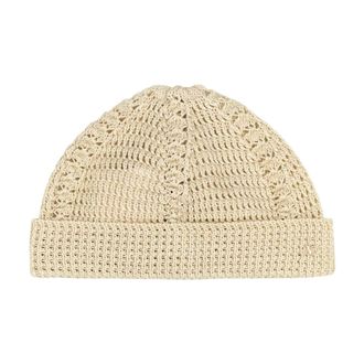 Valentino Garavani Beanies, male, Beige, Size: ONE SIZE VLogo Signature Beanie