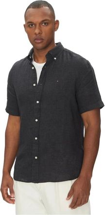 Tommy Hilfiger Hombre, Camisas, Negro, Talla: S