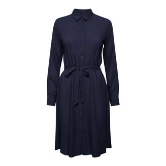 Ichi Ihmain Vestido - Dresses - Mujer - Azul - XL