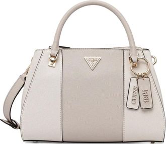 Guess Co Borsa tote con doppia zip - Toni neutri