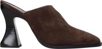 Bottega Veneta Cha Cha Mujers Sandalias Ante Marr&oacute;n/Chocolate Oscuro