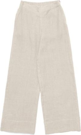 Mazine Wide Leg Linen Pants Freizeithose für Damen | beige