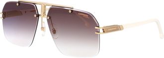 Carrera Mens Sunglasses Gold Metal Frame