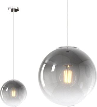 Top-Light Lampadario moderno top light big eclipse 1194 cr s20 fu e27 led vetro soffiato lampada soffitto sfera globo