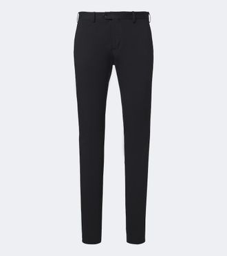 Lardini Cotton-blend slim pants