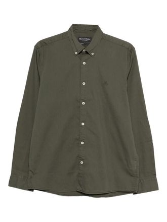 Marc O'Polo buttoned long-sleeve shirt - Green