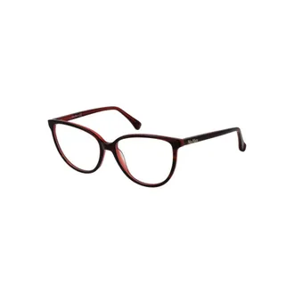 Max Mara Accessoires, Dames, Rood, ONE Size, Elegant Optisch Montuur