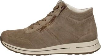 Ara Osaka 2.0 Veterschoenen Hoog - Dames - Sneakers - Beige - 38 1/2 EU - Schoenen