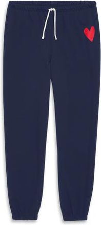 primary Womens Fit 24/7 Heart Sweatpant in Navy Lollipop at Nordstrom, Size Xx-Large