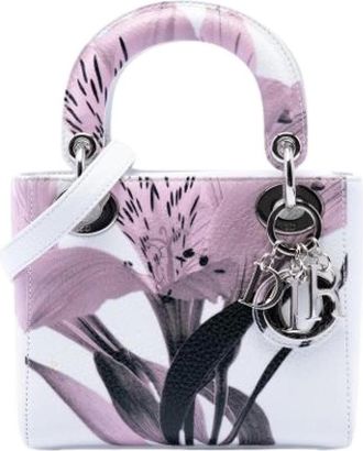 Dior Pre-owned Lady Dior Mini Bag - - Pre-owned - Donna - Bianco - ONE SIZE
