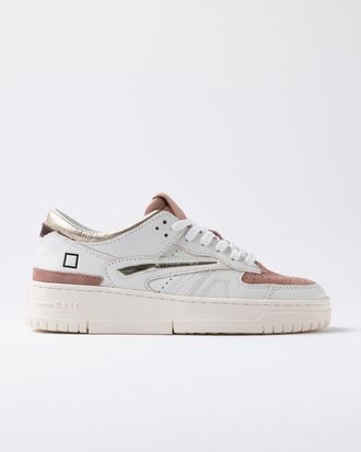 D.A.T.E. torneo shiny white-platinum