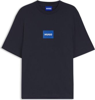 HUGO BOSS Logo-print T-shirt in cotton jersey