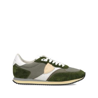 Philippe Model Suede Panelled Trainers