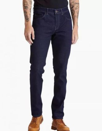 Timberland Mens Sargent Lake Stretch Denim Jean - Indigo - Navy - Size: 36/34
