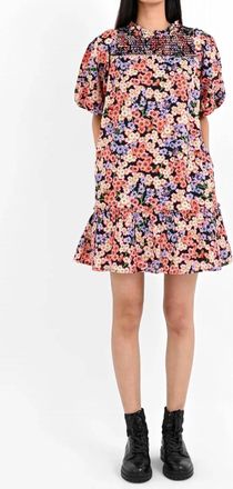 Banjanan Nicole Dress In Monarch Black