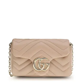 Gucci GG Marmont Leather Mini Shoulder Bag