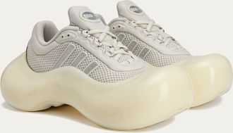 adidas Originals ADIDAS Originals Womens Moonrubber by Avavav Shoes - Off-White Textile - Size UK 8.5