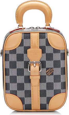 Louis Vuitton Pre-owned Womens Vanity Case Crossbody Bag - Grey Textile - One Size