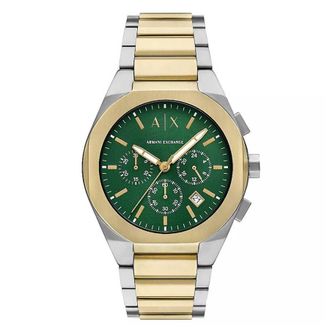 A|X Armani Exchange Rafael Chronograph Quartz Green Dial Mens Watch AX4184