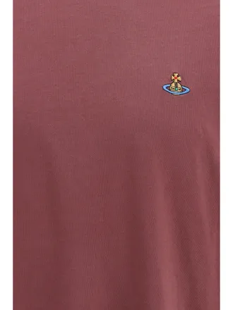 Vivienne Westwood Orb-Embroidered T-Shirt - Red