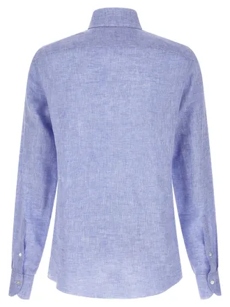 Borriello Linen Blouse - Blue