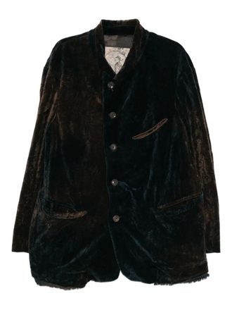 Ziggy Chen Blazer in cotone - Blu