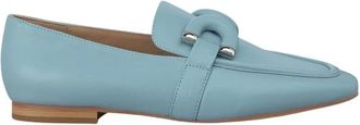 Alma En Pena Loafer detail - Dames - Loafers - Blauw - 37 EU - Leer - Schoenen