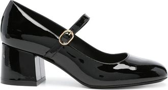 Stuart Weitzman Schoenen, Dames, Zwart, 39 EU, Zwarte Mary Jane Schoenen