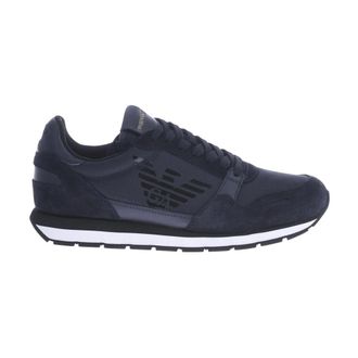 Emporio Armani Heren, Schoenen, Blauw, Maat: 41 1/2 EU