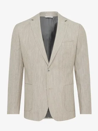 Gentiluomo Beige melange colbert fano