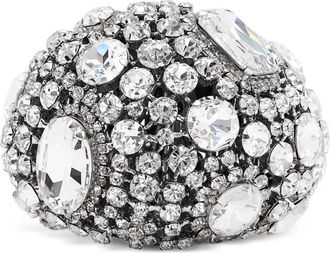 Area Bracciale rigido con cristalli - Argento