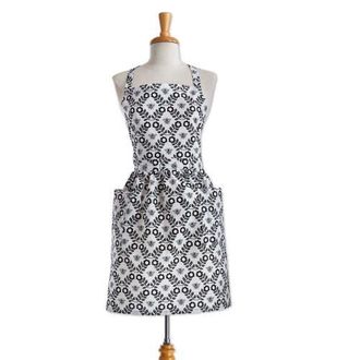 Tag Bee Hostess Cotton Baking Apron with Pockets and Ties in Black at Nordstrom