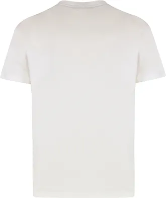 Paul & Shark Mens Cotton Jersey Logo T-Shirt White T-Shirts And Polos
