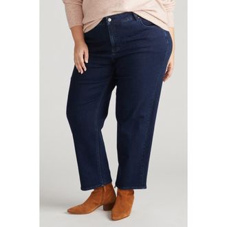 Universal Standard Seine Straight Leg Jeans in Dark Indigo at Nordstrom, Size 20W