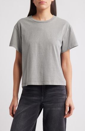 Slvrlake Denim Square Cotton T-Shirt in Pebble Grey at Nordstrom, Size X-Small