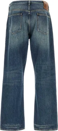 Valentino Garavani Mens Denim Jeans Mediumbluedenim Exterior: Cotton
