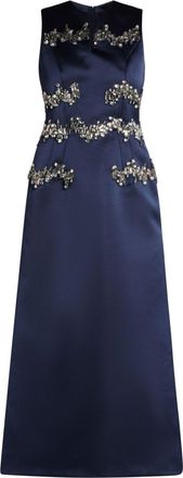 Dice Kayek Abito con strass - Blu