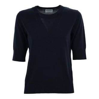 P.A.R.O.S.H. P.a.r.o.s.h., Overhemden, Dames, Blauw, L, Maglia Manica Corta