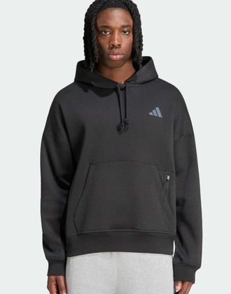 adidas Adi365 running Community Culture - Felpa con cappuccio nera-Nero