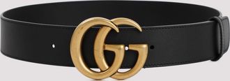 Gucci Black Logo Buckle Belt