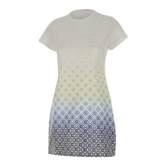 Casablanca Short Dresses, female, Multicolor, Size: XS AOP Monogram T-shirt Dress