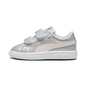 Puma Sneakers PUMA Smash 3.0 Glitz Glam per bimbi ai primi passi, Scarpe, Grigio, 19